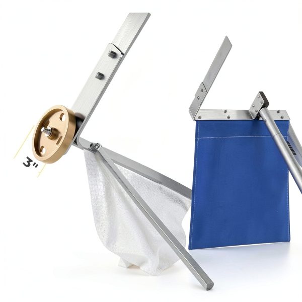 MYTOL Roof Rake 13ft Tear Resistant Slide Aluminum Blades-3