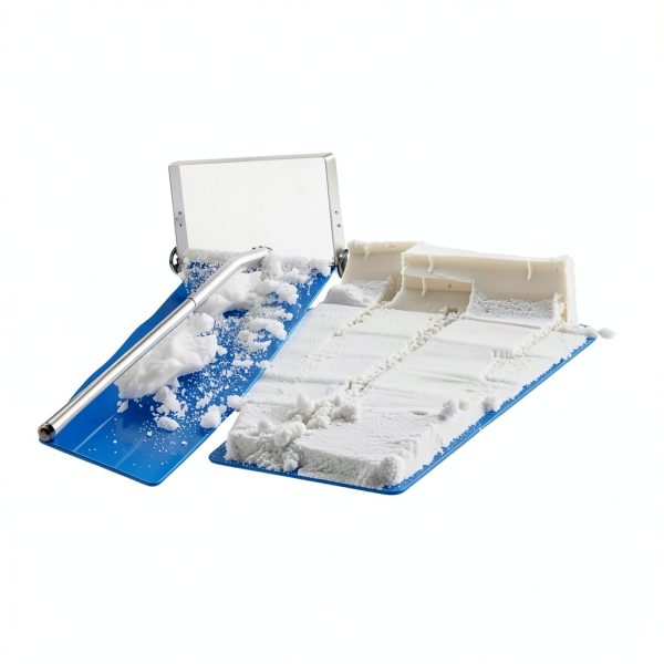 Maplefield Snow Roof Rake Aluminum Telescopic Heavy Snow-6