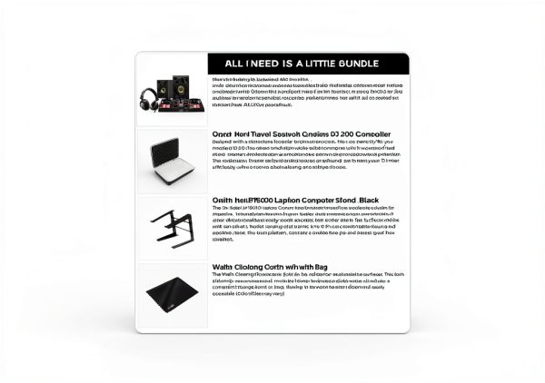 Hercules DJ Learning Kit MK2 DJ Mixer for Beginners-1