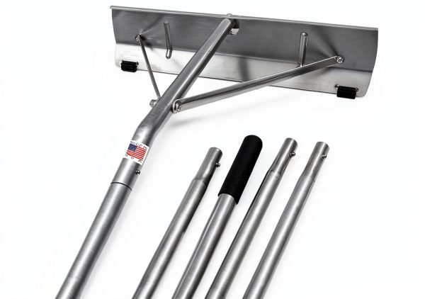 Snow Roof Rake USA HANDY TOOLS Aluminum Lightweight Design-0