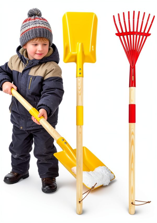 ZongHan Kids Rake and Shovel Set Gardening Tools-0
