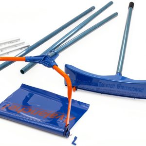 Avalanche Snow Roof Rake 24 Inch Plastic Head 15.5ft Reach-0