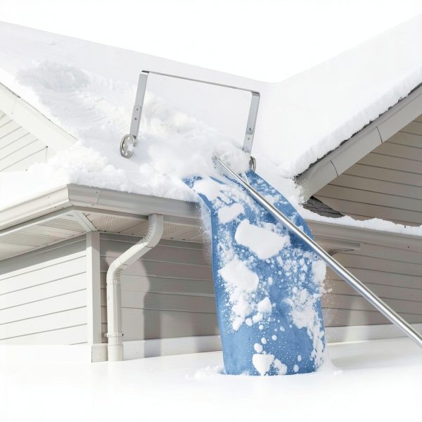 Snow Roof Rake MYTOL 15ft Adjustable Aluminum-3