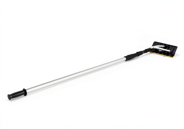 GYMAX Extendable Aluminum Snow Roof Rake Foldable-5