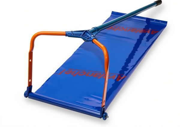 Avalanche Snow Roof Rake 24 Inch Plastic Head 15.5ft Reach-1