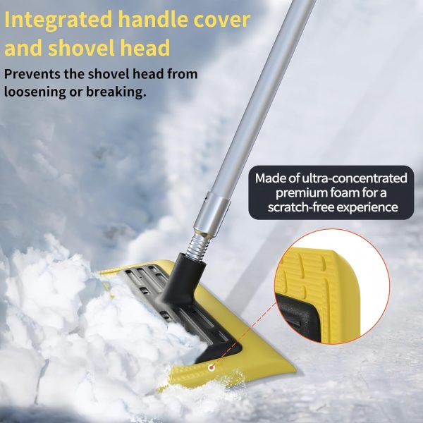 Roof Snow Rake Leanaco 21ft Yellow EVA Foam-1