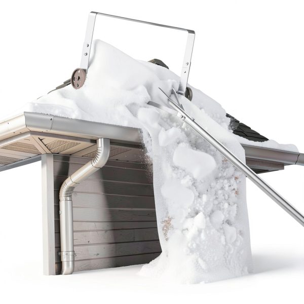 MYTOL Roof Rake 13ft Tear Resistant Slide Aluminum Blades-2