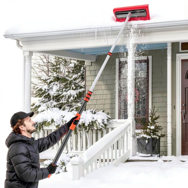 Snow Rake Jhkopqe S-Shape Dual Action 15in-3