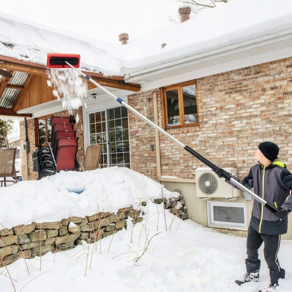 SHINMING Foam Snow Rake S Shape Design Roof Solar Panel-5