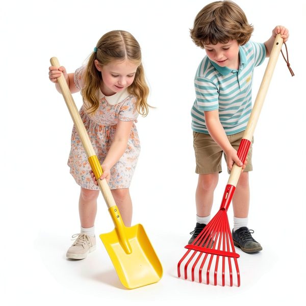 ZongHan Kids Rake and Shovel Set Gardening Tools-8