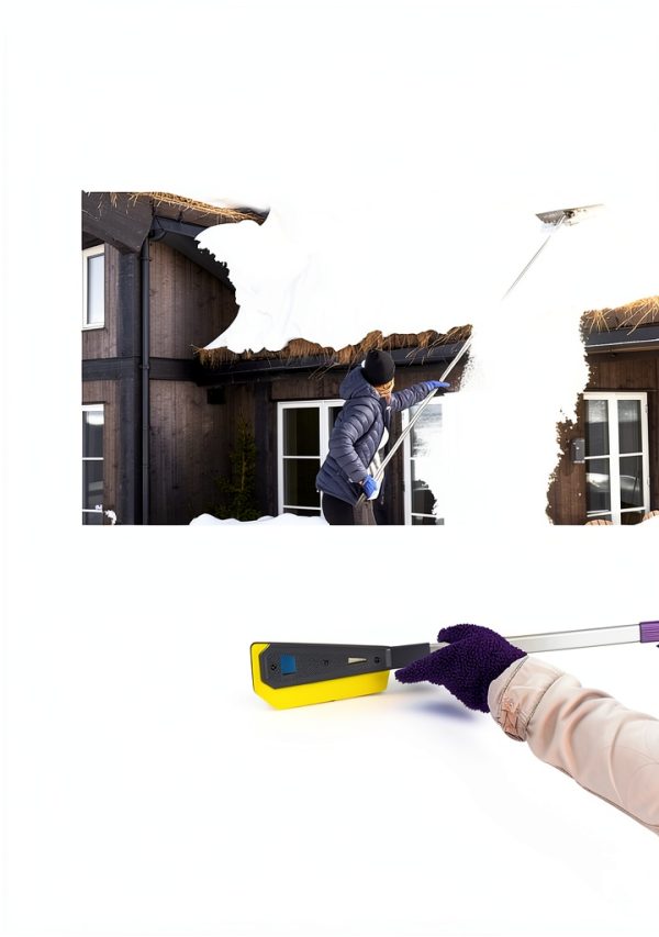 MYTOL Snow Rake Extendable Aluminum Roof Snow Removal Tool-5