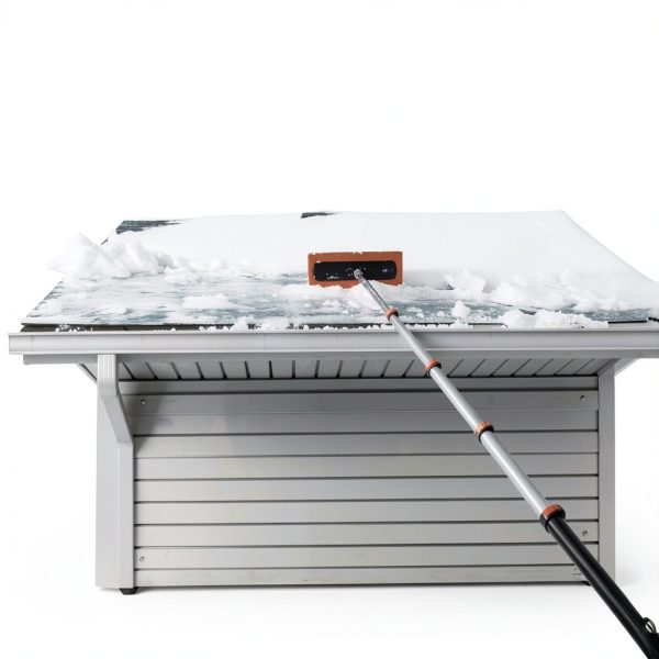 EXTEND-A-REACH Snow Rake Non-Scratch Foam Head Universal-3