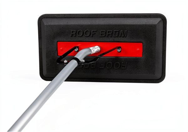 SNOBRUM Snow Rake Black Lightweight Plastic Bristle-0