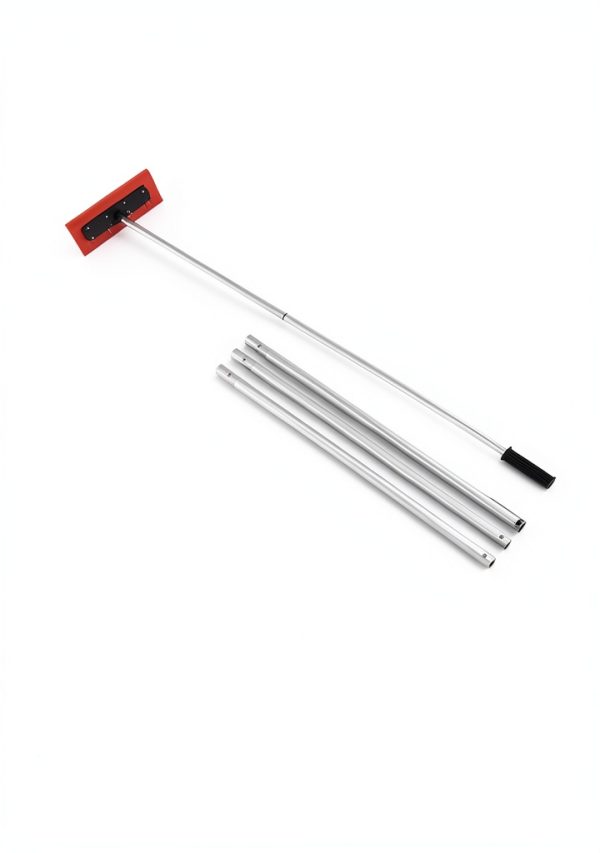 ZUYTREWF Roof Snow Rake Adjustable Handle Wide Blade-5