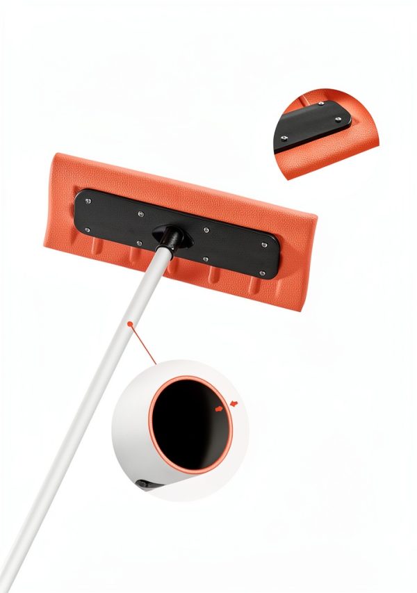 ZUYTREWF Roof Snow Rake Adjustable Handle Wide Blade-1