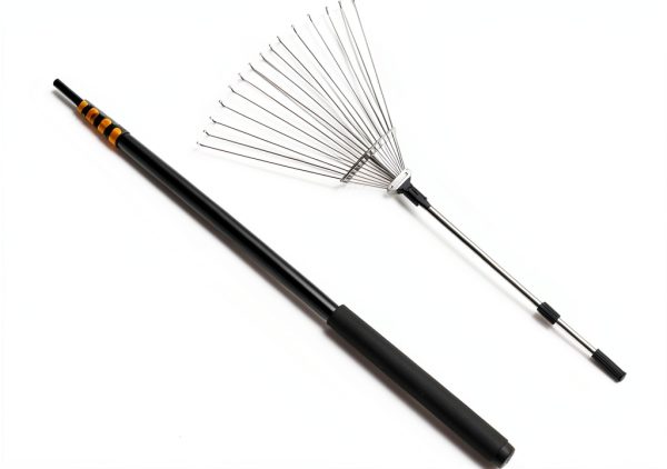 Fixm Roof Rake Adjustable Width Aluminum Safe Operation-0
