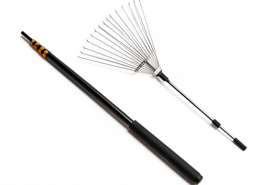 Fixm roof rake extended for roof cleaning