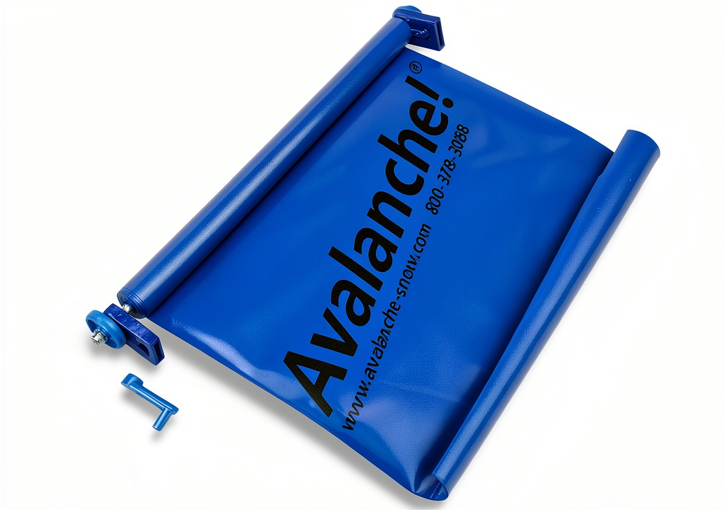 Avalanche Slide Kit with 12-foot slide and 1.5-inch wheels