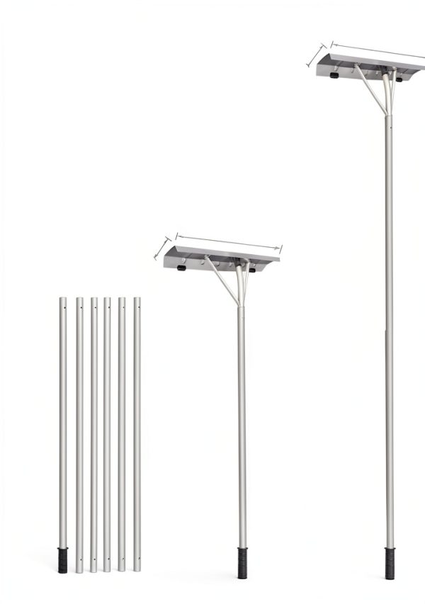 GnL Recsports Roof Rake Aluminum Adjustable Snow Removal-6