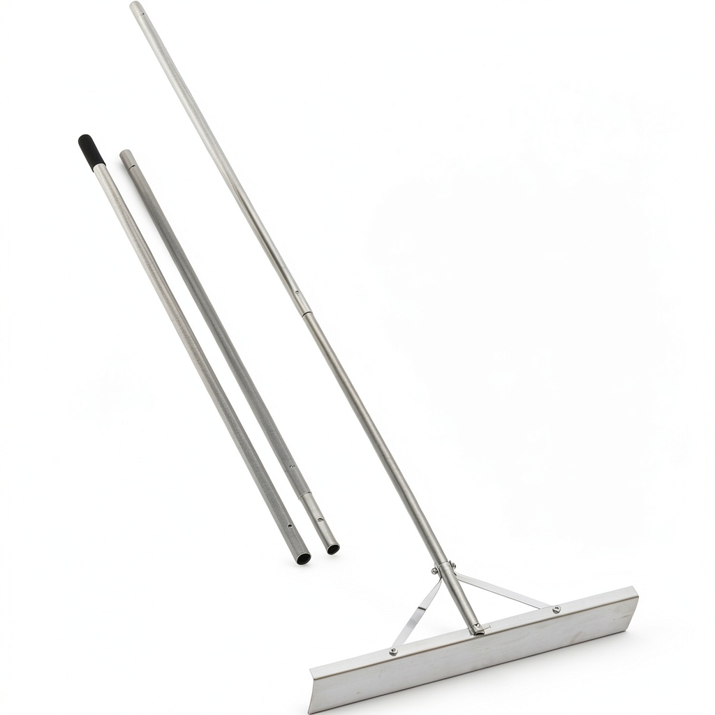 Midwest Rake Snow Rake in use on a snowy roof