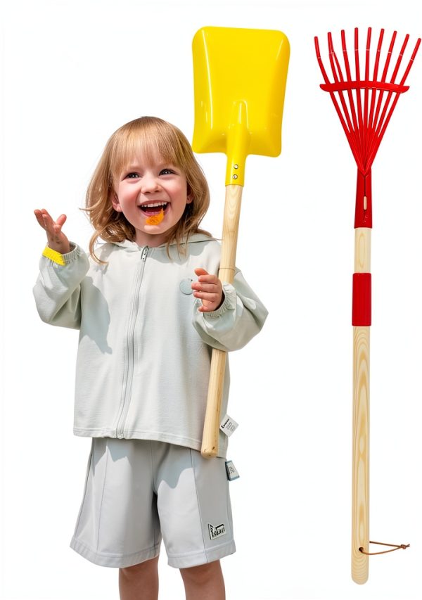 ZongHan Kids Rake and Shovel Set Gardening Tools-5