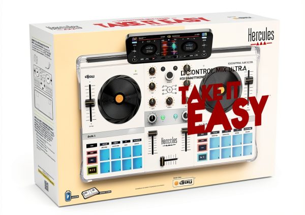 DJ Controller with 4 Pad Modes and 10 Hours Battery-8