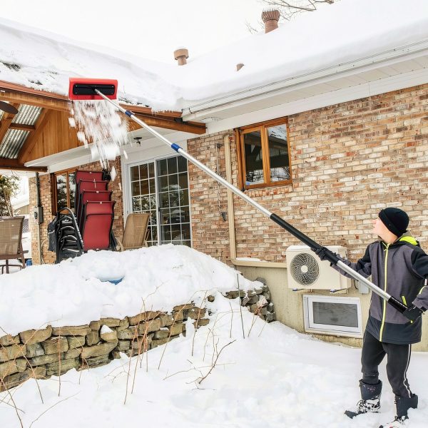 SHINMING Foam Roof Snow Rake Lightweight Scratch Resistant-5