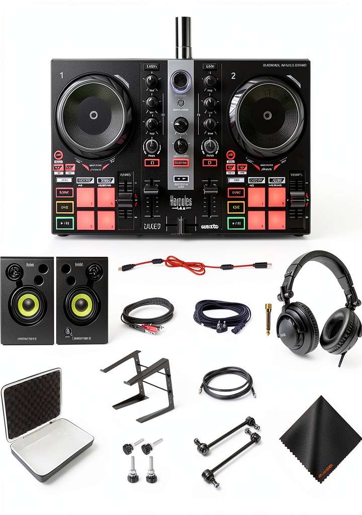 Hercules DJ Learning Kit MK2 DJ Mixer