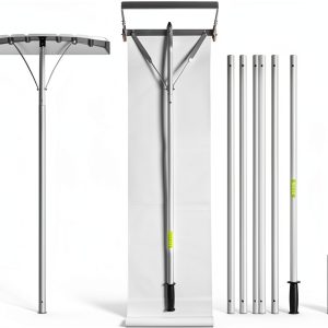 MYTOL Roof Rake 13ft Tear Resistant Slide Aluminum Blades-0