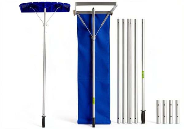 Snow Roof Rake MYTOL 15ft Adjustable Aluminum-0