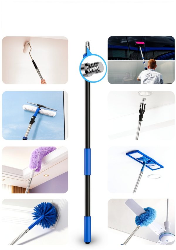 Juecity Roof Snow Rake 20FT Telescoping Aluminum-8