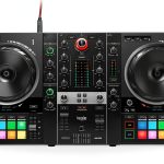 Hercules DJControl Inpulse 500 2-Deck USB DJ Controller with RGB Pads-0
