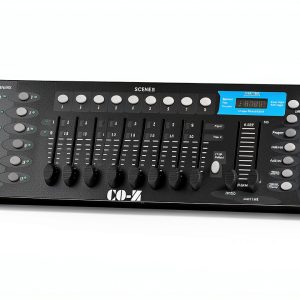 CO-Z DMX 0192 DJ Controller Black Plastic-0