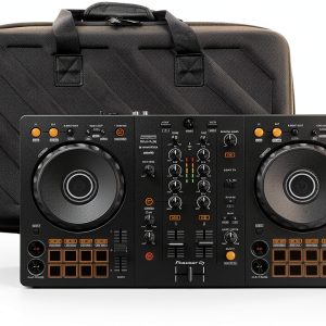 Pioneer DDJ-FLX4 DJ Controller Bundle with Case White-0