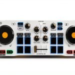 DJ Controller Control Mix 2-Channel with Jog Wheels and 8 Pads-0