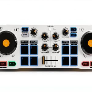 DJ Controller Control Mix 2-Channel with Jog Wheels and 8 Pads-0