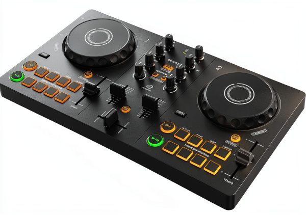 AlphaTheta DDJ-FLX2 DJ Controller 2‑Channel USB Tabletop Mixer-2