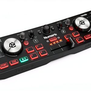 DJ Controller Serato Lite Portable Two Channel USB Mixer for DJs-0
