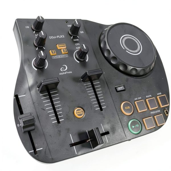 AlphaTheta DDJ-FLX2 DJ Controller 2‑Channel USB Tabletop Mixer-6