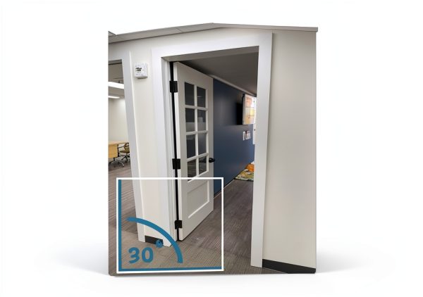 PinchNot Commercial Door Pinch Guard Cardinal Gates CSP41 PVC Foam-9