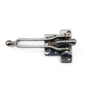 Chain Door Guard Swinging Bar Chrome ROCKWOOD Brass 5-3/8" Length-0