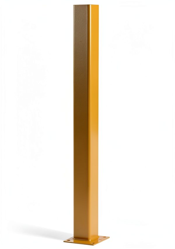 Vestil Overhead Door Track Protector 48 1/4in Yellow Model DSP-48-0