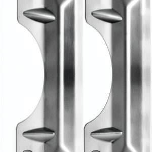 Door Latch Guard Plate Landhoow 2-Piece Stainless Steel Silver-0